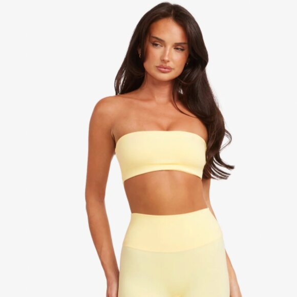 CSB Serenity Alyssa Bandeau Lemon NWT - Picture 1 of 11